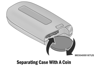 Dodge Charger. Replacing The Battery In The Key Fob