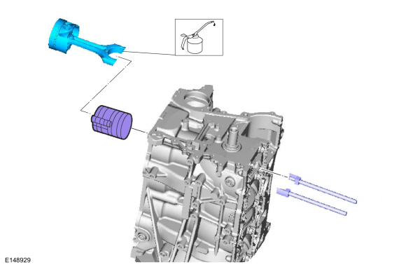 Ford Fusion. Engine. Assembly