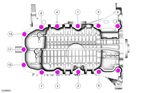Ford Fusion. Engine. Assembly