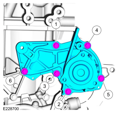 Ford Fusion. Engine. Assembly