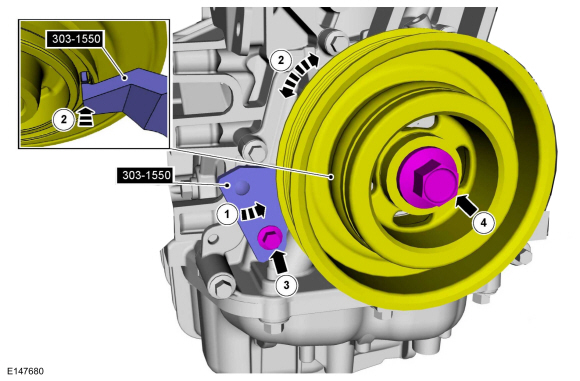 Ford Fusion. Engine. Assembly