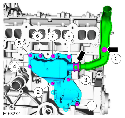 Ford Fusion. Engine. Assembly