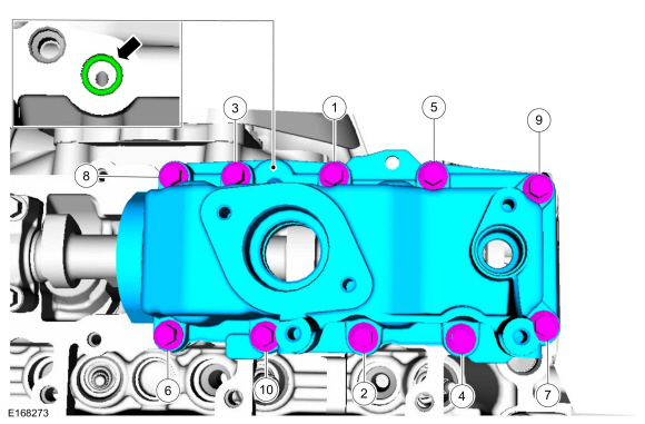 Ford Fusion. Engine. Assembly