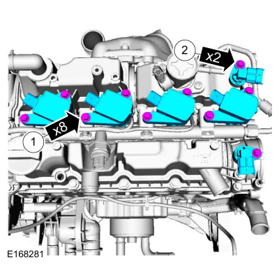 Ford Fusion. Engine. Assembly