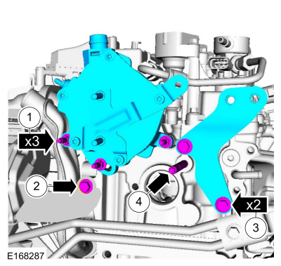 Ford Fusion. Engine. Assembly