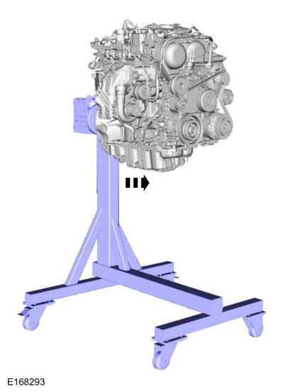 Ford Fusion. Engine. Assembly