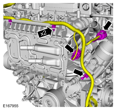 Ford Fusion. Engine. Disassembly
