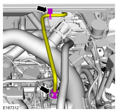 Ford Fusion. Engine. Removal