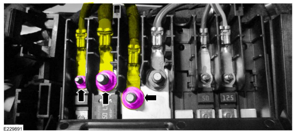 Ford Fusion. Engine. Removal