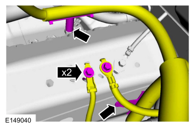 Ford Fusion. Engine. Removal