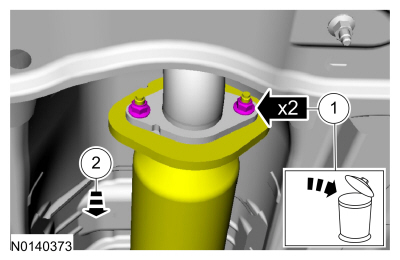 Ford Fusion. Engine. Removal