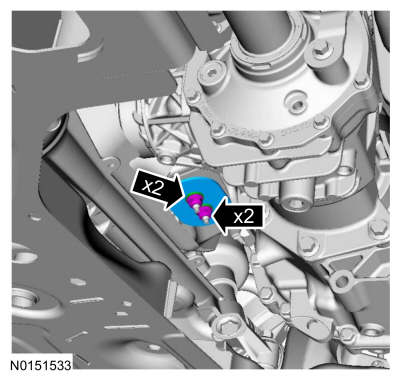 Ford Fusion. Engine. Removal