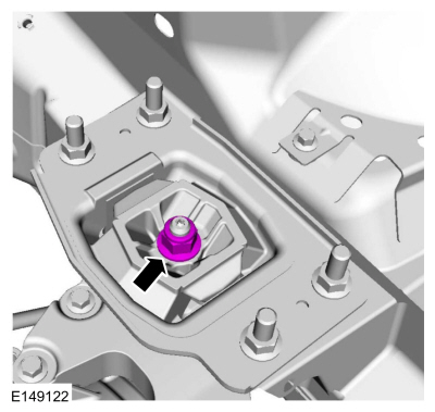 Ford Fusion. Engine. Removal