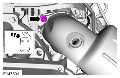 Ford Fusion. Engine. Removal