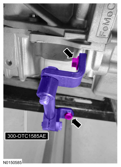 Ford Fusion. Engine. Removal