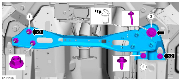 Ford Fusion. Fuel Lines. Removal and Installation