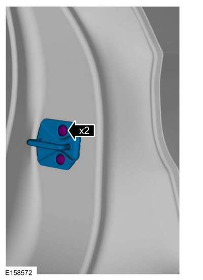 Ford Fusion. Rear Door Alignment. General Procedures