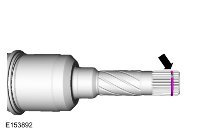 Ford Fusion. Rear Halfshaft. Removal and Installation