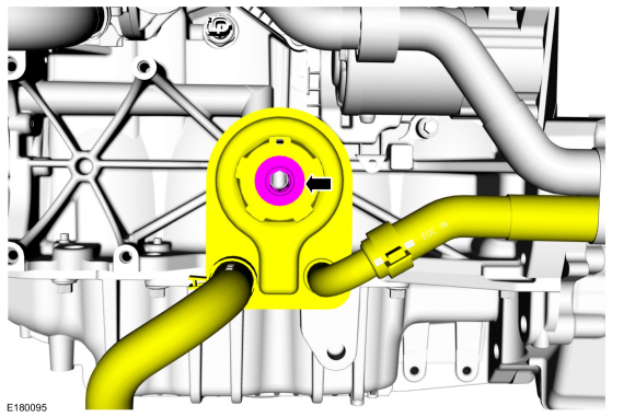 Ford Fusion. Starter Motor. Removal and Installation