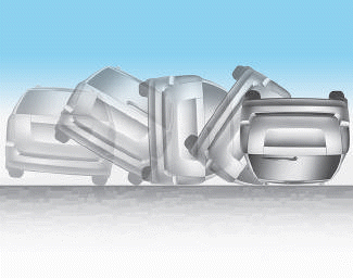 Hyundai i30. Air bag non-inflation conditions