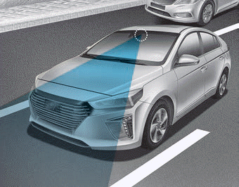 Hyundai Ioniq. Lane Keeping Assist (LKA) System