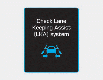 Hyundai Ioniq. Warning Light and Message