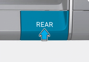 Hyundai Palisade. Air conditioning, OFF mode, Rear climate control button