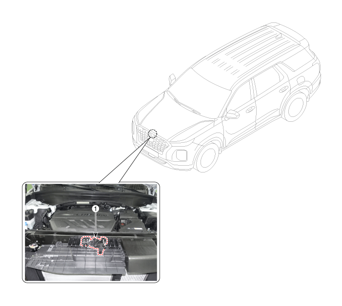 Hyundai Palisade. Components and components location
