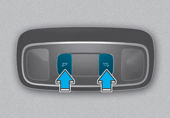 Hyundai Palisade. Rear lamp, Luggage compartment lamp