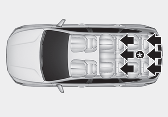 Hyundai Palisade. Rear seat head restraints