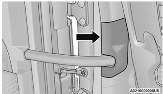 Jeep Wrangler. Rear Door Removal (Four-Door Models)