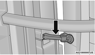 Jeep Wrangler. Rear Door Removal (Four-Door Models)
