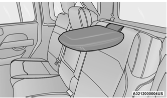 Jeep Wrangler. Rear Head Restraints — Four Door Models