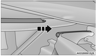 Jeep Wrangler. Remove The Right And Left Quarter Windows: