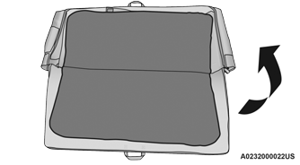 Jeep Wrangler. Soft Top Window Storage Bag — If Equipped