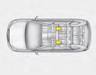 The driver's and front passenger's seats are equipped with a headrest for the