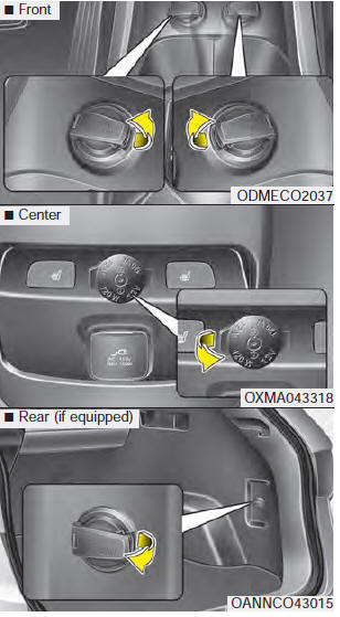 The power outlet is designed to provide power for mobile telephones or other