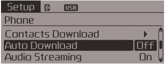 This feature is used to automatically download mobile contacts entries once a
