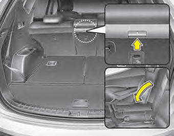 1. Lower the rear headrests to the lowest position.