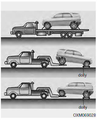 If emergency towing is necessary, we recommend having it done by an authorized