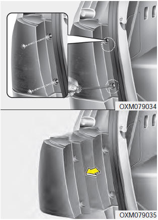1. Open the tailgate.