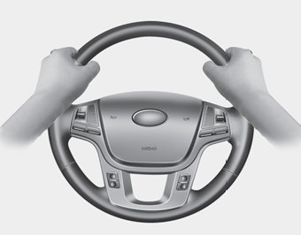 WARNING - Steering wheel