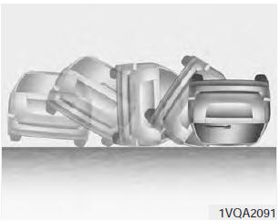 Front air bags may not inflate in all rollover accidents where the SRSCM indicates
