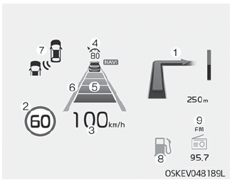 Kia Soul. Head Up Display Information & Setting