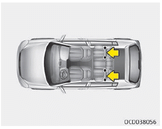 Kia Soul. ISOFIX anchorage and top-tether anchorage for children