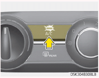 Kia Soul. To turn off the blowers, Air conditioning (A/C)