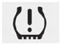 Kia Soul. TPMS (Tire pressure monitoring system) malfunction indicator
